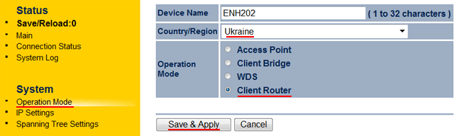 EnGenius -  Client Router