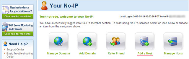 No-IP:   