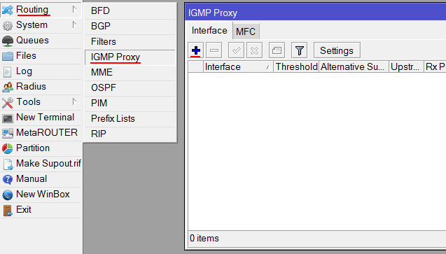 MikroTik -  IPTV multicast