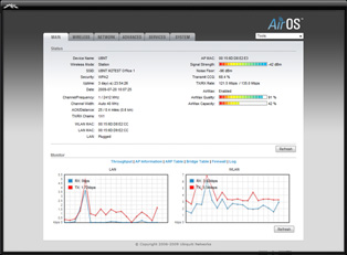 Ubiquiti AirOS 5 на Nano Station M5