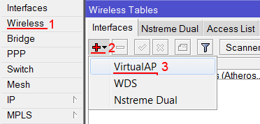 Cоздать виртуальную Wi-Fi сеть MikroTik