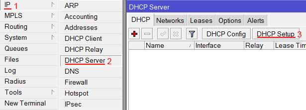  DHCP  MikroTik