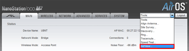 Tools - AirView