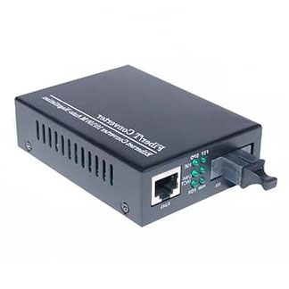 Медиаконвертер с БП WDM S101-20, 1550 nm