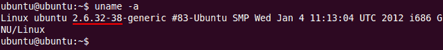 Определяем версию ядра Linux Ubuntu