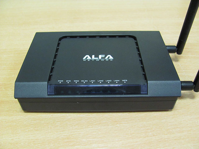 Alfa AIP-W525H - Вид спереди