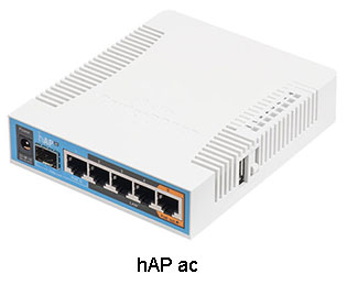 Wi-Fi роутер MikroTik hAP ac