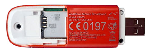 Разъемы в 3G модеме Huawei K4605
