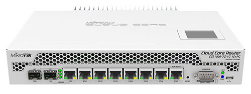 MikroTik CCR1009-7G-1C-1S+PC