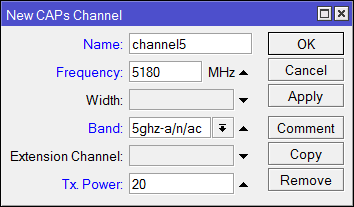   5  MikroTik CAPsMAN