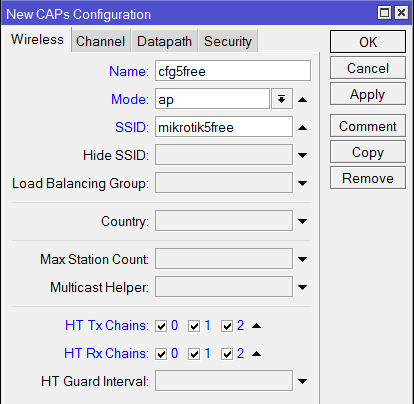       5  MikroTik CapsMan