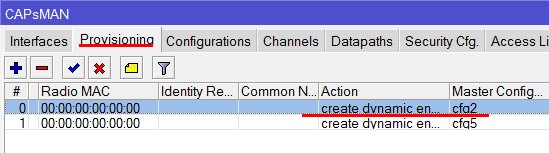    Provisioning     MikroTik CapsMan