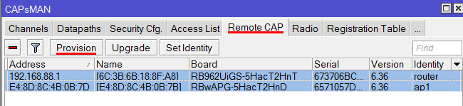      MikroTik CapsMan