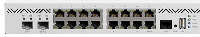  MikroTik CCR2004-16G-2S