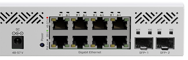  PoE  MikroTik CSS610-8P-2S+IN