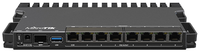 Порті MikroTik RB5009UPr+S+IN