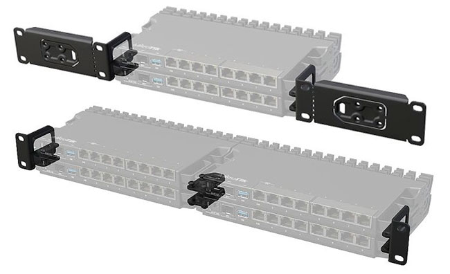 Постачальник: Місто: Київ Кріплення MikroTik RB5009UPr + S + IN по кілька штук у серверну стійку