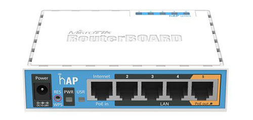 Wi-Fi роутер MikroTik RB951Ui-2nD (hAP)