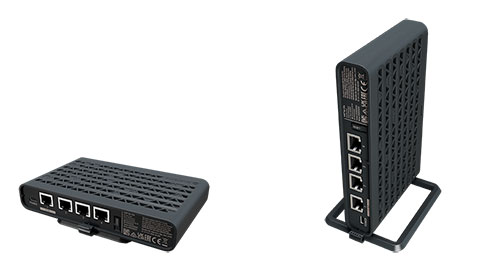 Встановлення MikroTik hAP be lite горизонтально і вертикально