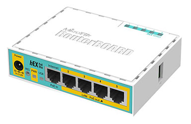  MikroTik hEX PoE lite