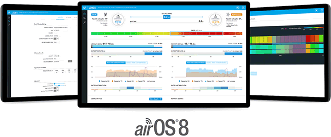 Web- Ubiquiti AirOS v8