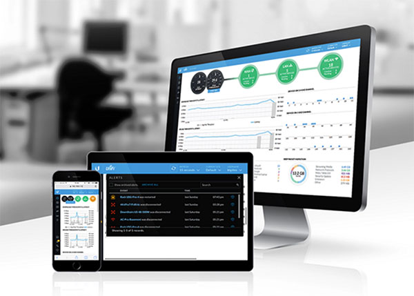 Отображение UniFi контроллера на мобильных устройствах