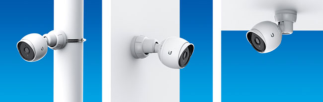 Монтаж IP-камеры Ubiquiti UniFi Video Camera G3 на мачту, стену и потолок