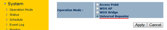 EnGenius - universal repeater mode