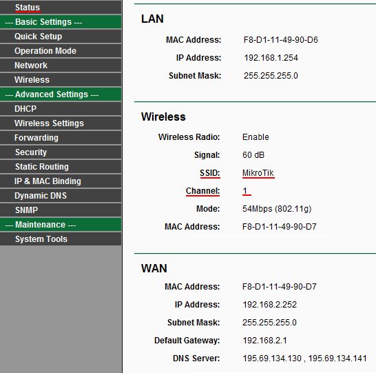     AP Client Router