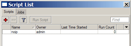 MikroTik: Список скриптов