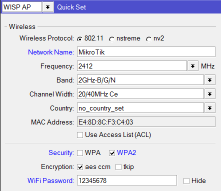  Wi-Fi    MikroTik