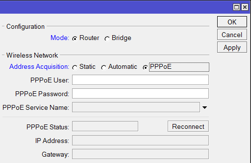  PPPoE  Wi-Fi  MikroTik   