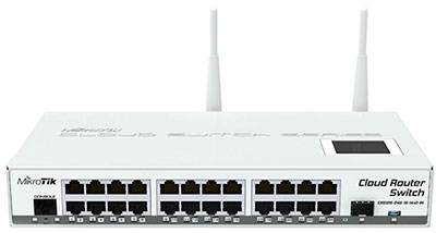 Управляемый коммутатор с Wi-Fi MikroTik CRS125 24G-1S-2HnD-IN