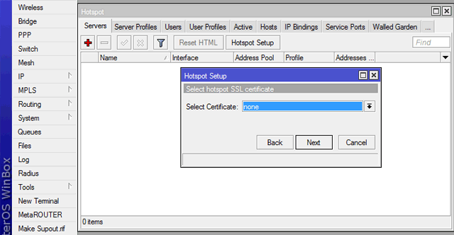 SSL  MikroTik HotSpot