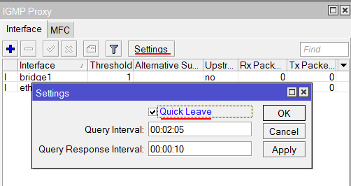  Quick Liave  MikroTik