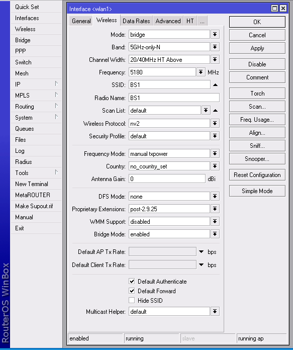  Wi-Fi  MikroTik