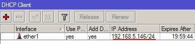  IP   DHCP MikroTik