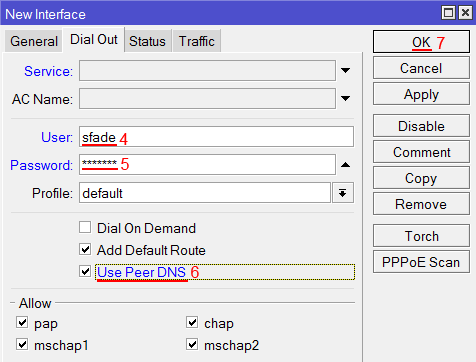     PPPoE MikroTik