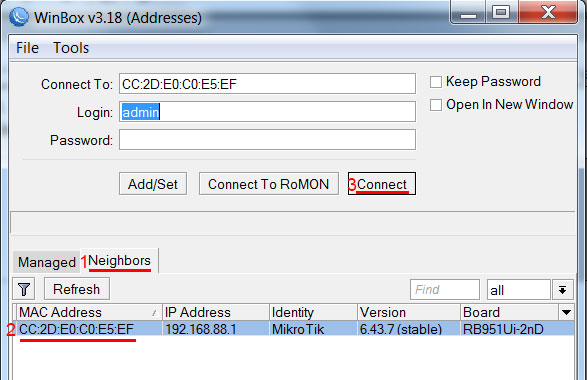 MikroTik WinBox