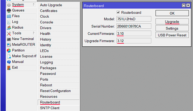  System - Routerboard