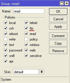     FTP  MikroTik