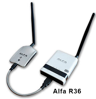 Поключение Wi-Fi USB адаптера к роутеру Alfa R36