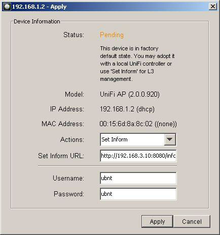  IP   UniFi 