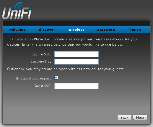 Настройка Wi-Fi сети UniFi