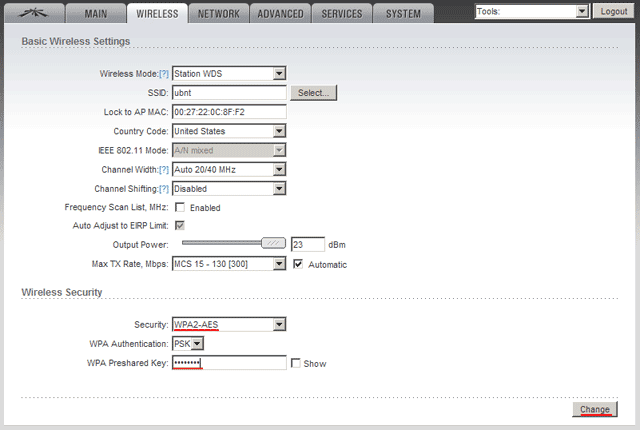      WDS   Ubiquiti