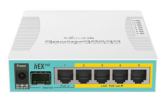  MikroTik hEX PoE   